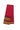 Chettinad Cotton Saree with Golden Zari Border | Cherry Red