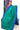 Raw Silk Sarees with  Chex Design  | Aqua Green + Royal Blue