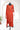 Stitched Fancy Salwar Suit With Aari Work (Top, Bottom & Dupatta) - Rust Orange