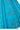 South Cotton Saree With Contrast Blouse  | Bright Blue + Black