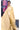 Silk Cotton Saree with Zari Checks | Sand Yellow