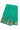 Raw Tussar Silk Saree With Vanam Design Zari Border | Aqua Mint