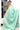 Linen Saree With Embroidery Designs | Sea Green