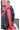 Semi Tussar Saree with Butta Design | Black + Red