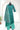 South cotton Stitched Salwar Suit (Top, Bottom & Dupatta) Teal green + Light sea green