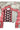 Unstitched Salwar Set - Handloom Cotton | Sizzling Red + Beige
