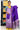 Unstitched Salwar Set - Pochampally silk | Lilac + Violet