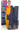 Unstitched Salwar Set - Raw silk| Happy Yellow + Navy Blue
