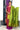 Unstitched Salwar Set - Raw silk| Maroon + Parrot Green