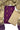 Unstitched Salwar Set - Raw silk| Purple + Tan White