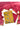 Unstitched Salwar Set - Tissue| Yellow Orange + Red