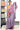 Crepe Silk Saree With Floral Design | Plum