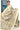 Premium Matka Tussar Saree With Leaf Design | Tan