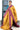 Premium Jute Tussar Saree With Zari Weaving | Mustard Yellow + Light Maroon