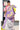 Linen Tissue Saree With 3D Design | Lemon Yellow + Light Eggplant