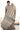 Korean Tussar Saree With Zig Zag Pattern | Tan + Gray