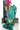 Semi Soft Silk Saree without boarder | Medium Teal