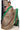 Binny Silk Saree with Retta Petta Border | Chocolate and Forest Green