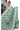 Semi Jute Saree with Butterfly Design | Seafoam