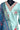 Stitched Fancy Salwar Suit (Top, Bottom & Dupatta) - Turquoise Blue + Classic Blue