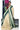 Viscose Dola Saree With Temple Border | Creme Colour+Forest Green
