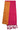Jute Silk Mix Saree With Fancy Border | Happy Orange + Fuschia