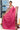 Matka Tussar Saree With Golden Butta | Mamey Pink + Maroon