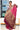 Matka Tussar Saree With Golden Butta | Mamey Pink + Maroon