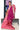 Raw Tussar Saree With Mini Chex | Mamey Pink + Orchid Purple