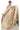 Munga Cotton Saree With Flower Border | Tan