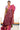Cotton Multi Thread Saree | Jam + Maroon