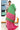 Cotton Mix Saree | Emerald + Pink