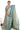 Munga Cotton Saree With Zari Motif | Light Teal Blue