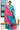 Cotton Mix Saree | Happy Sky + Pink