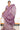 Munga Cotton Saree With Zari Motif |  Lavender