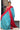 Binny Silk Saree with Retta Petta Border |Bright Blue and Pretty Red
