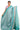 Munga Cotton Saree With Leaf Design |  Happy Sky + Aqua Mint
