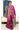 Borderless Soft Silk Saree With Chex  | Orchid Purple + Wine