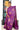 Kattam Semi Soft Silk Saree With Annam And Rudraksha Butta Weaving | Wine Purple